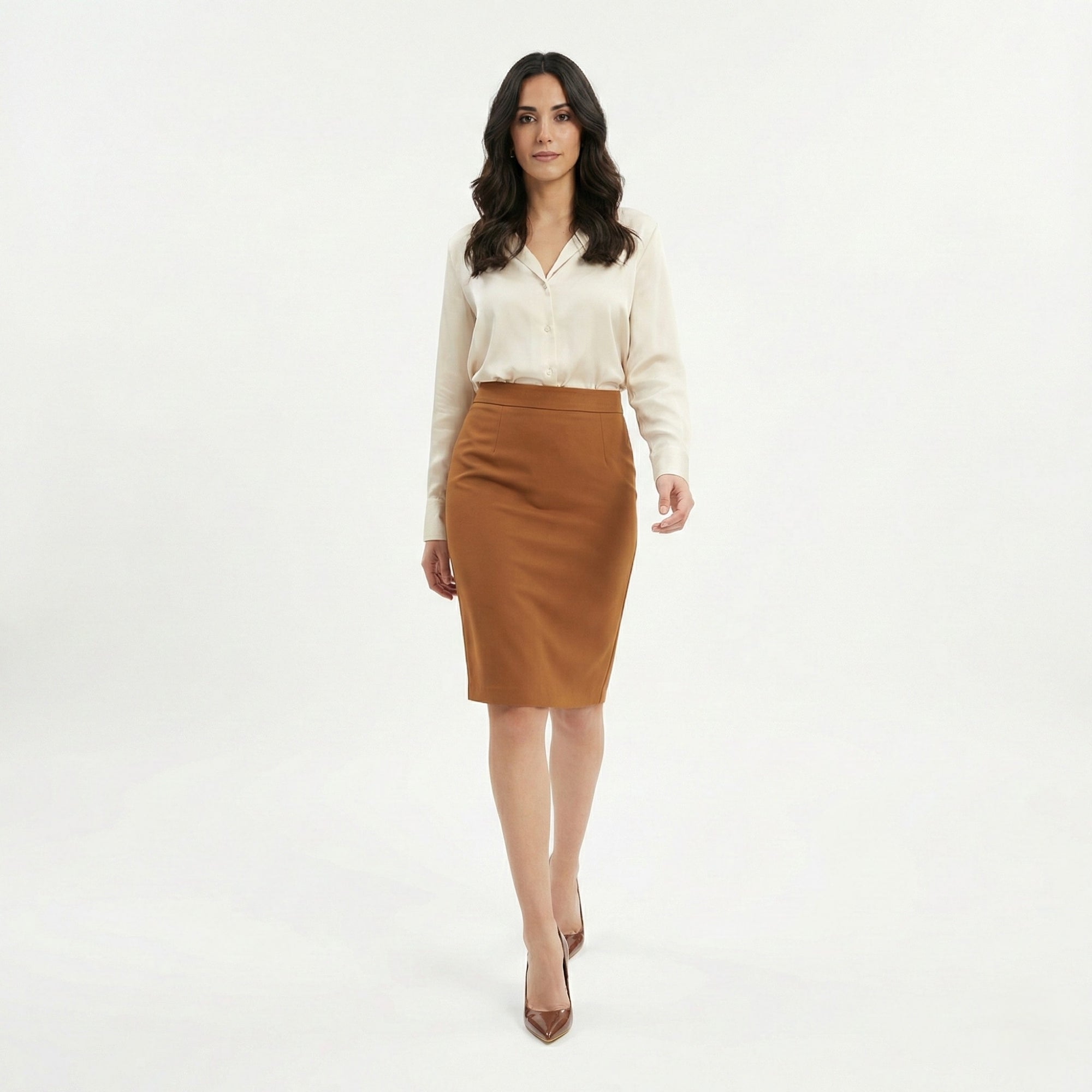 Stilettos Nadja Marrón Charol para Mujer en Tenerife 