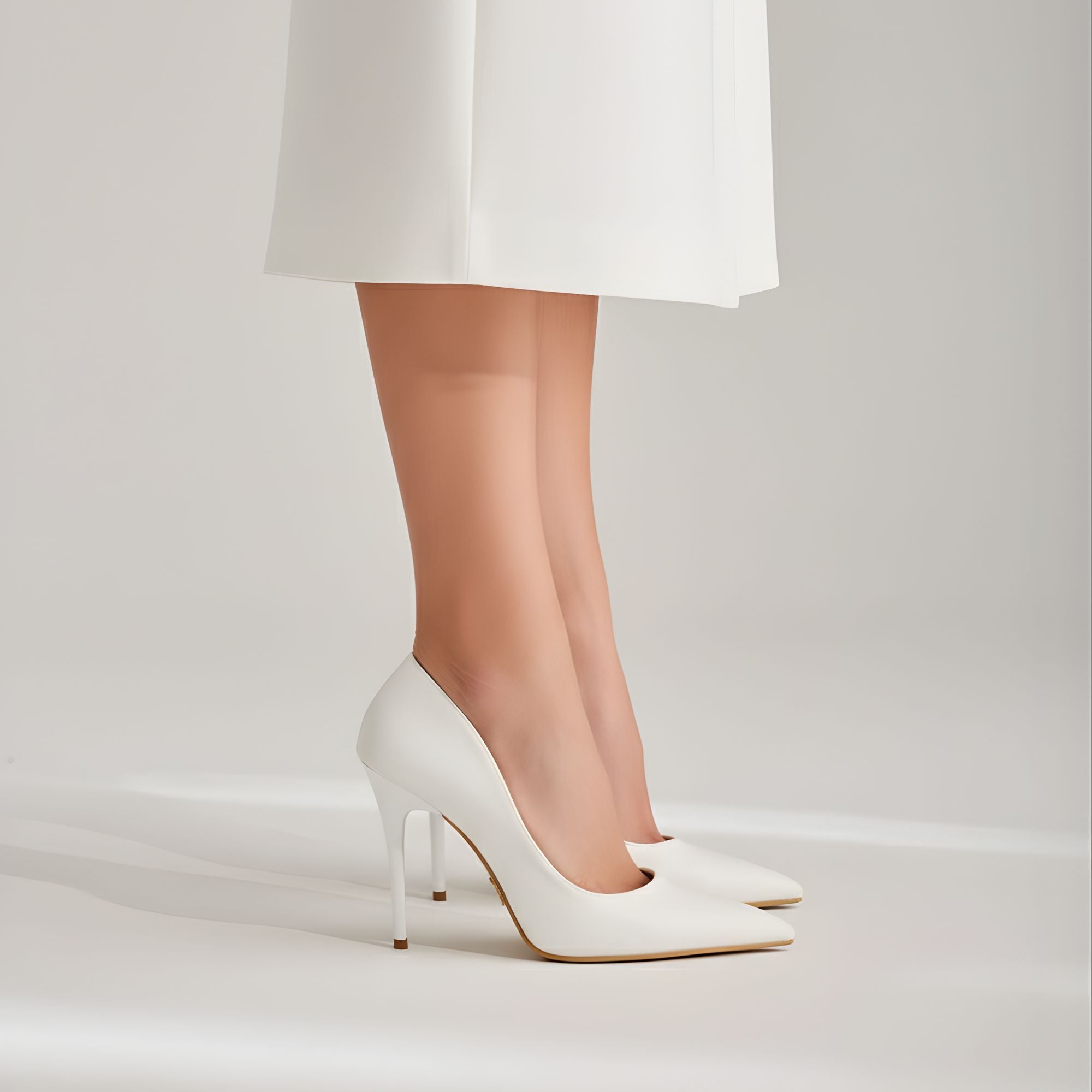 Stilettos Nadja Blanco Mate para Mujer en Las Palmas de Gran Canaria