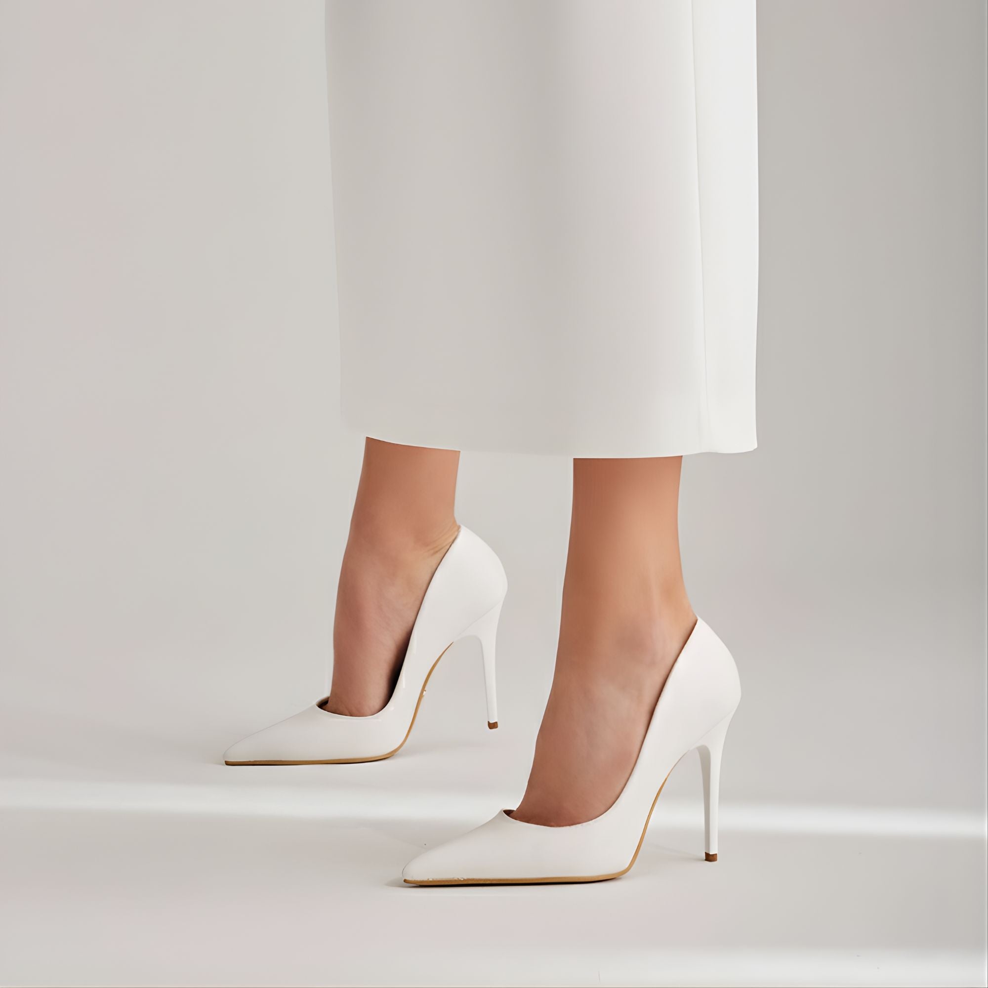 Stilettos Nadja Blanco Mate para Mujer en Lanzarote