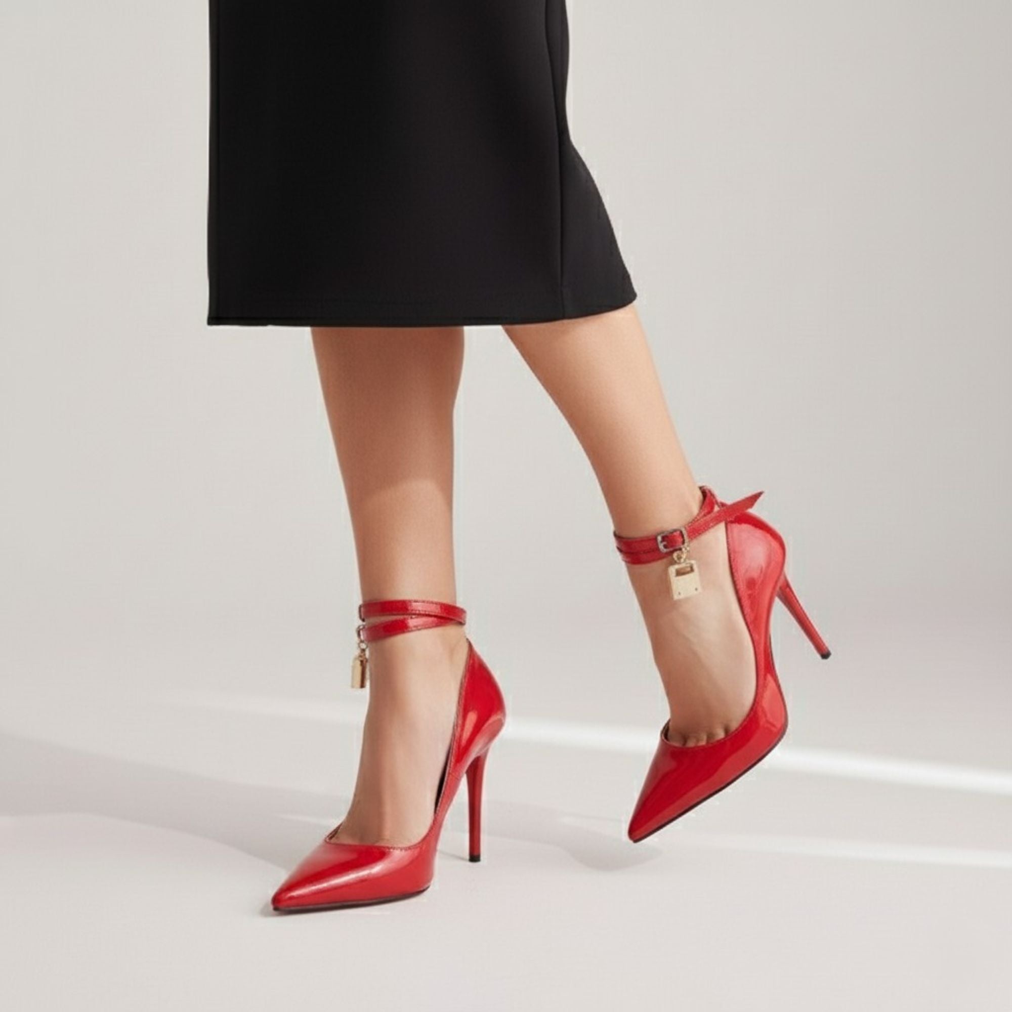 Stilettos Scarlett Rojo Charol para Mujer en Madrid 