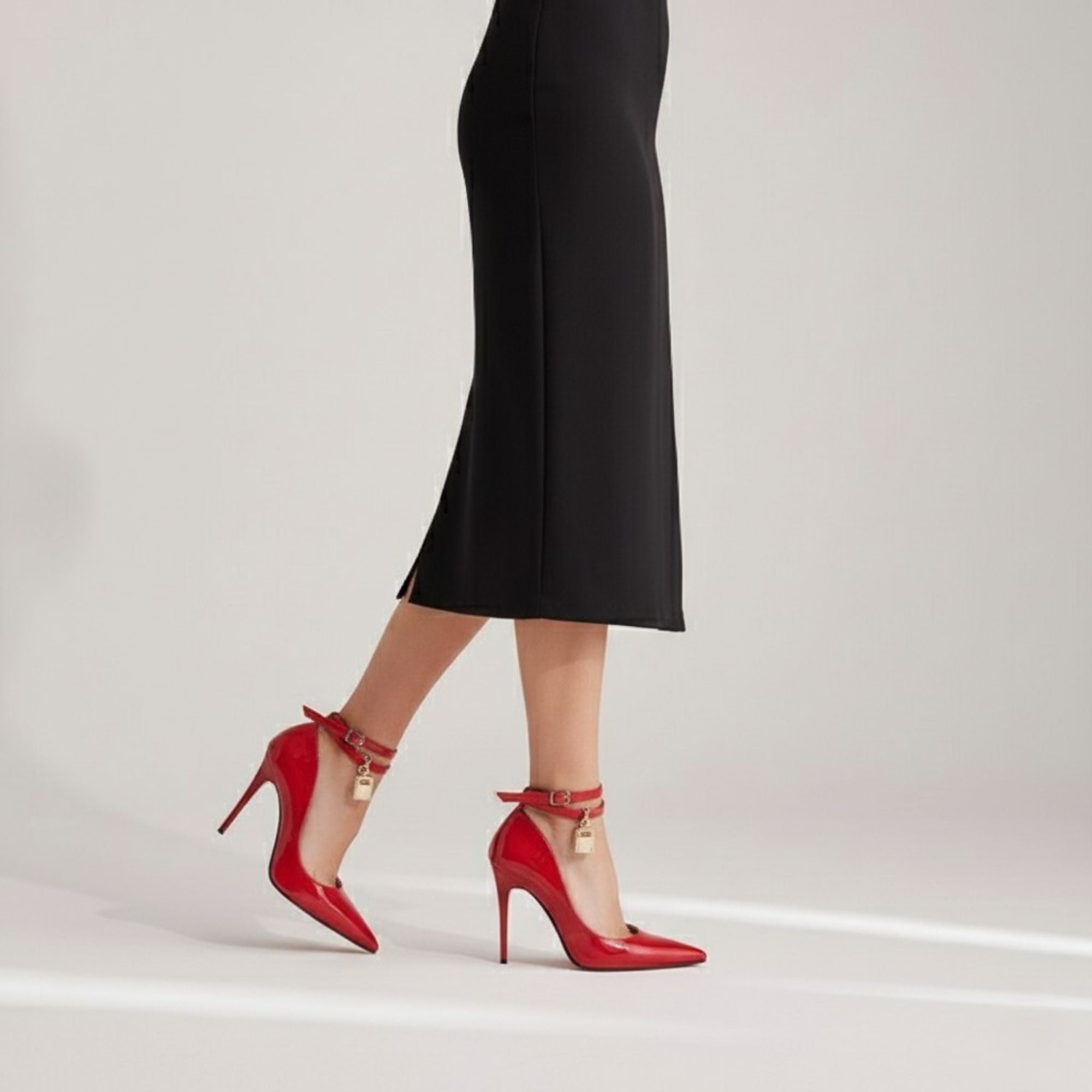 Stilettos Scarlett Rojo Charol para Mujer en Barcelona 